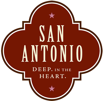 San Antonio deep in the heart logo