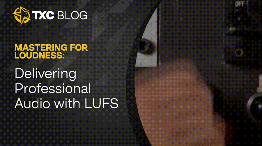 Delivering Professional Audio with LUFS Delivering Professional Audio with LUFS