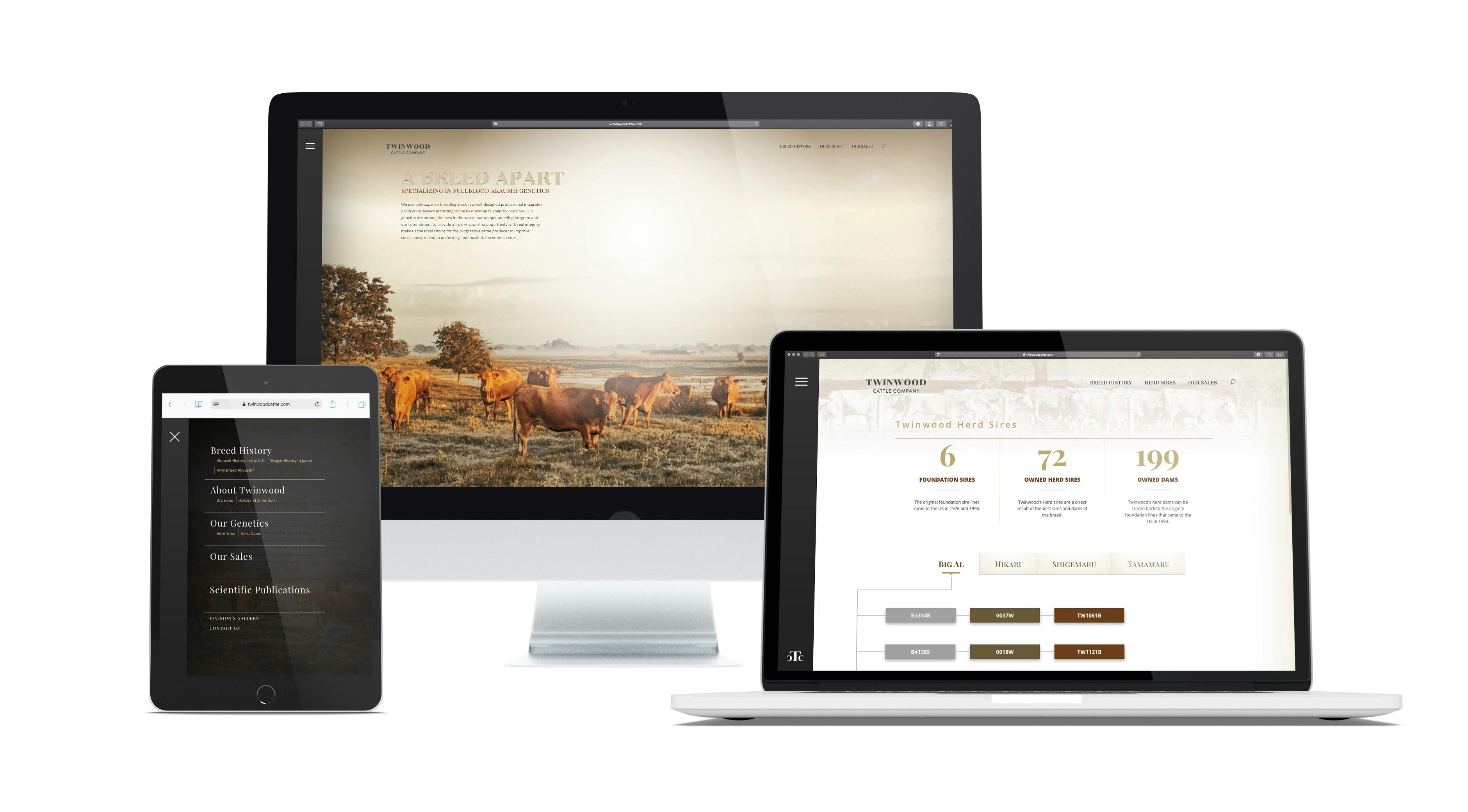 Twinwood Cattle Website
