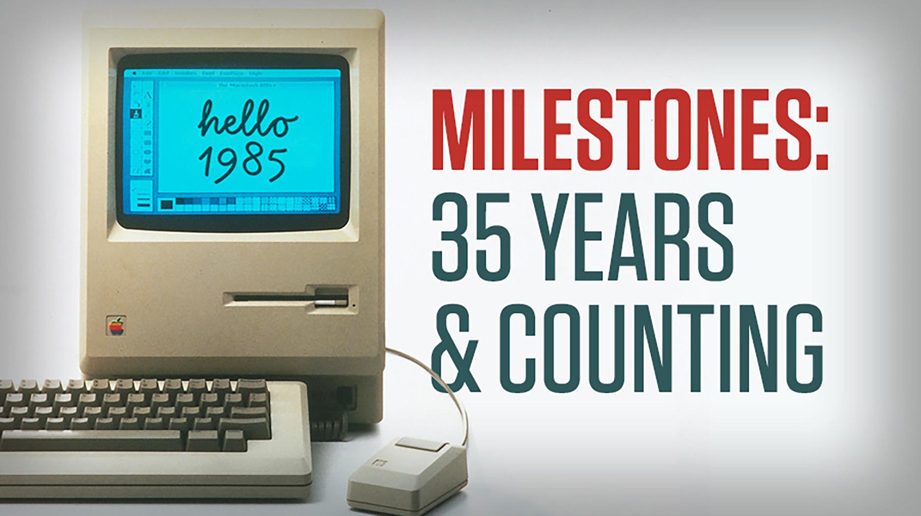 Milestones: 35 Years & Counting Milestones: 35 Years & Counting
